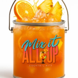 Orange Cocktail Bucket - "Citrus Carnival" - 500ml